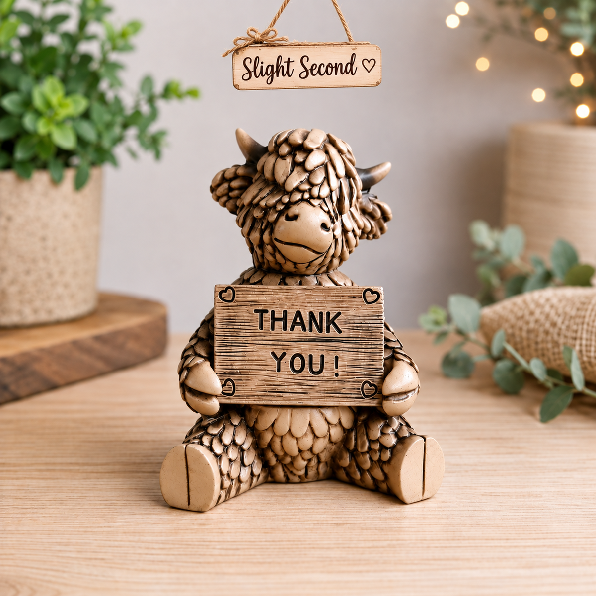 2nd Highland Cow Thank You