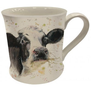 Bree Merryn China Mug Splash Art - Cow
