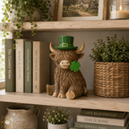 Irish Good Luck Lucky Charm Len Highland Cow