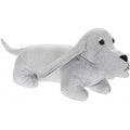 Sparkly Silver Diamante Collared Dachshund Doorstop