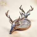Stag Head Candle Holder - Trinket Dish