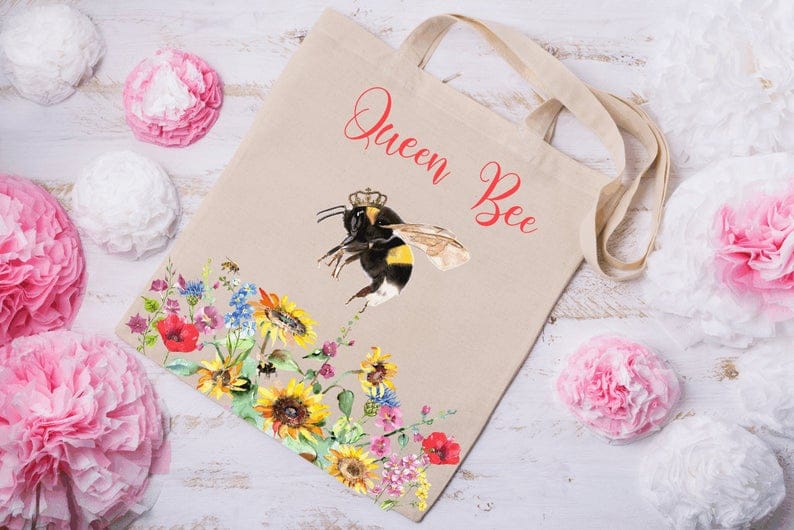 Queen Bee Re-Useable Shopping Bag
