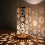 Golden Sparkle Lamp - Wax Burner