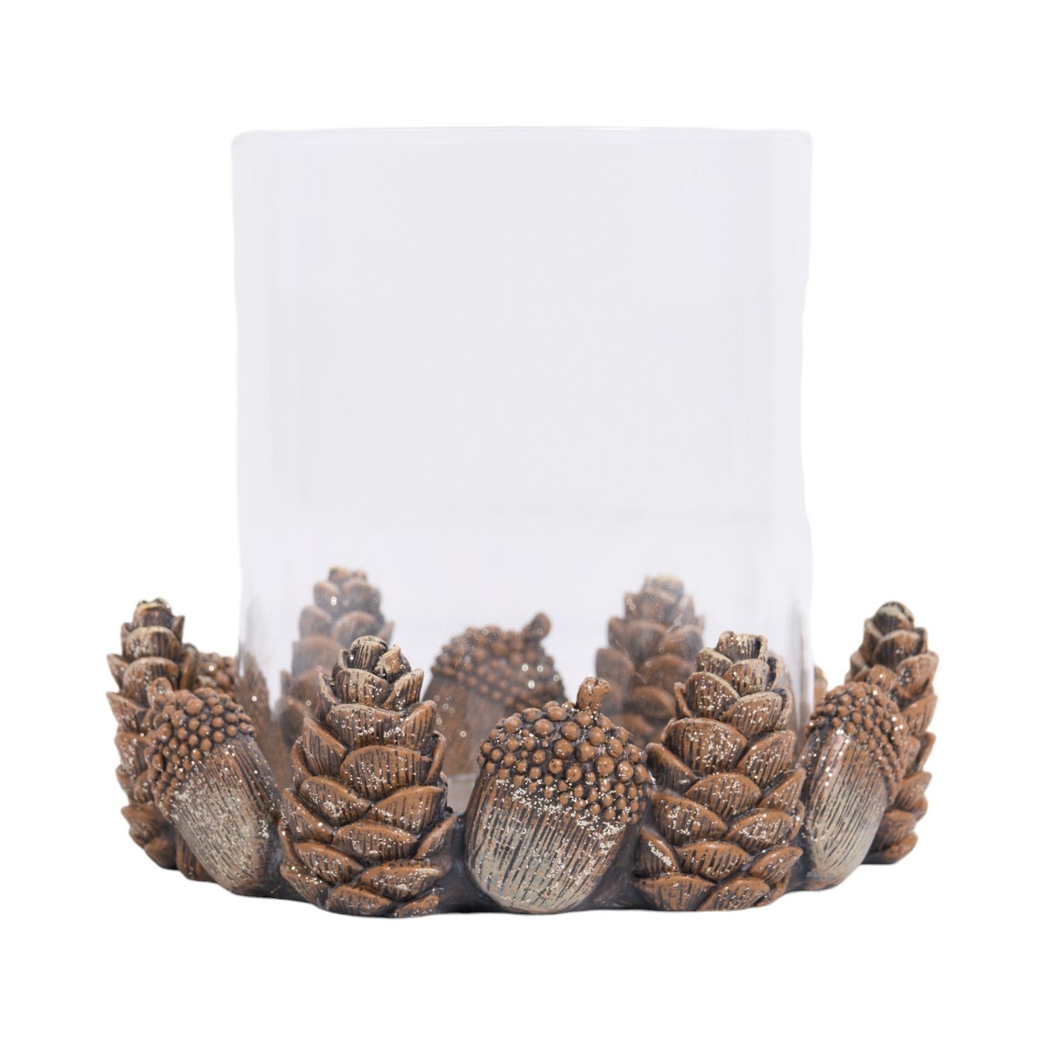 Acorn and Pinecone Hurricane - Brown