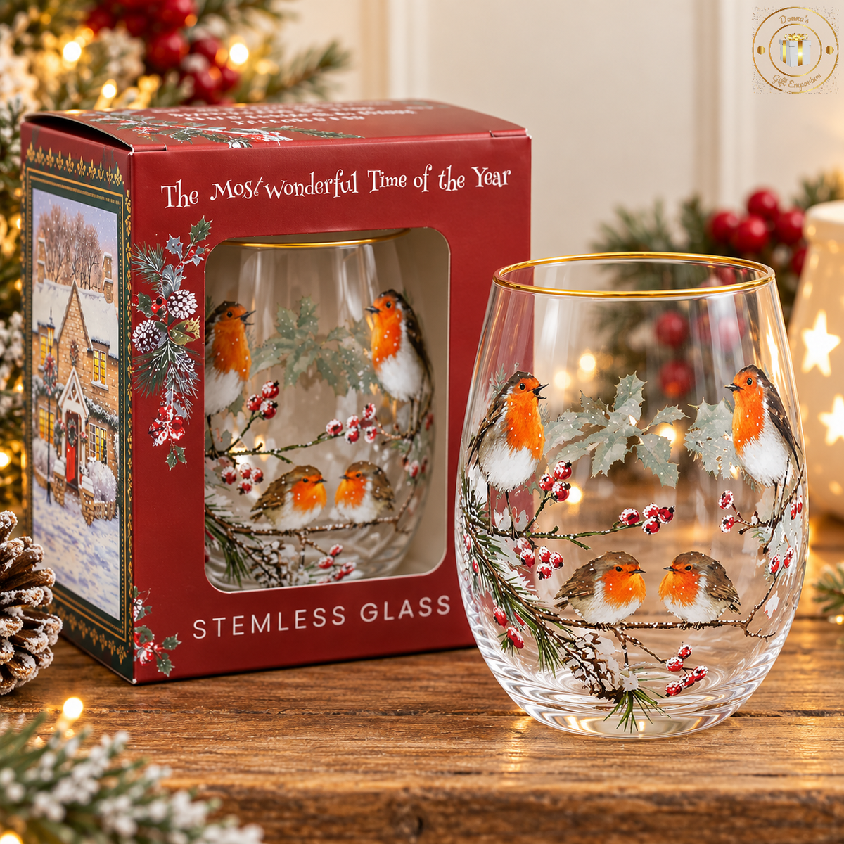 Macneil Robin Stemless Glass