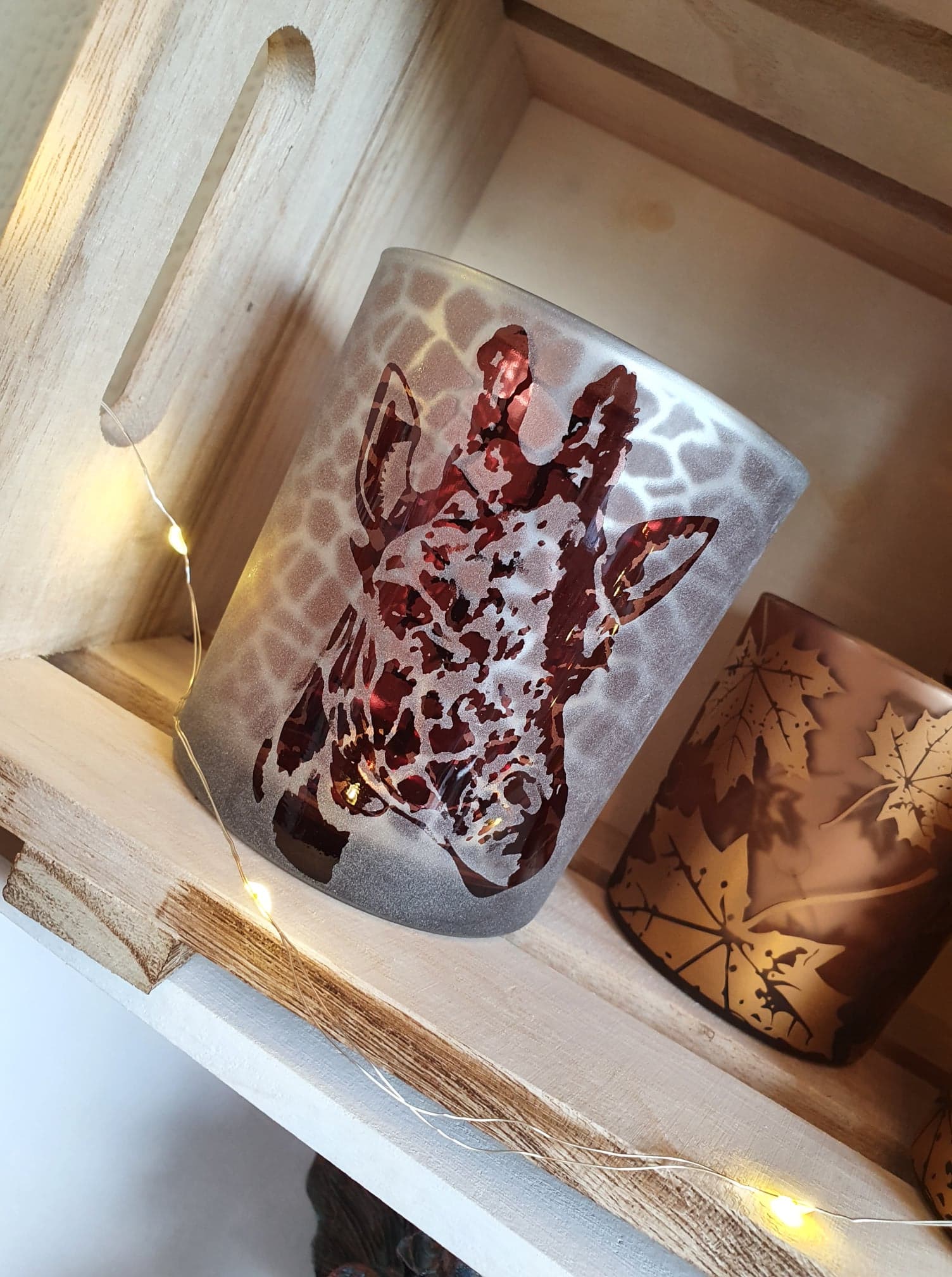 Giraffe T-Light Holder