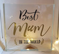 Best Mum Acrylic Block