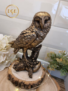 Bronze Owl - Small