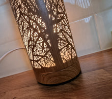 Load image into Gallery viewer, Woodland Wood Effect Wax Melt Burner Plug In Lamp
