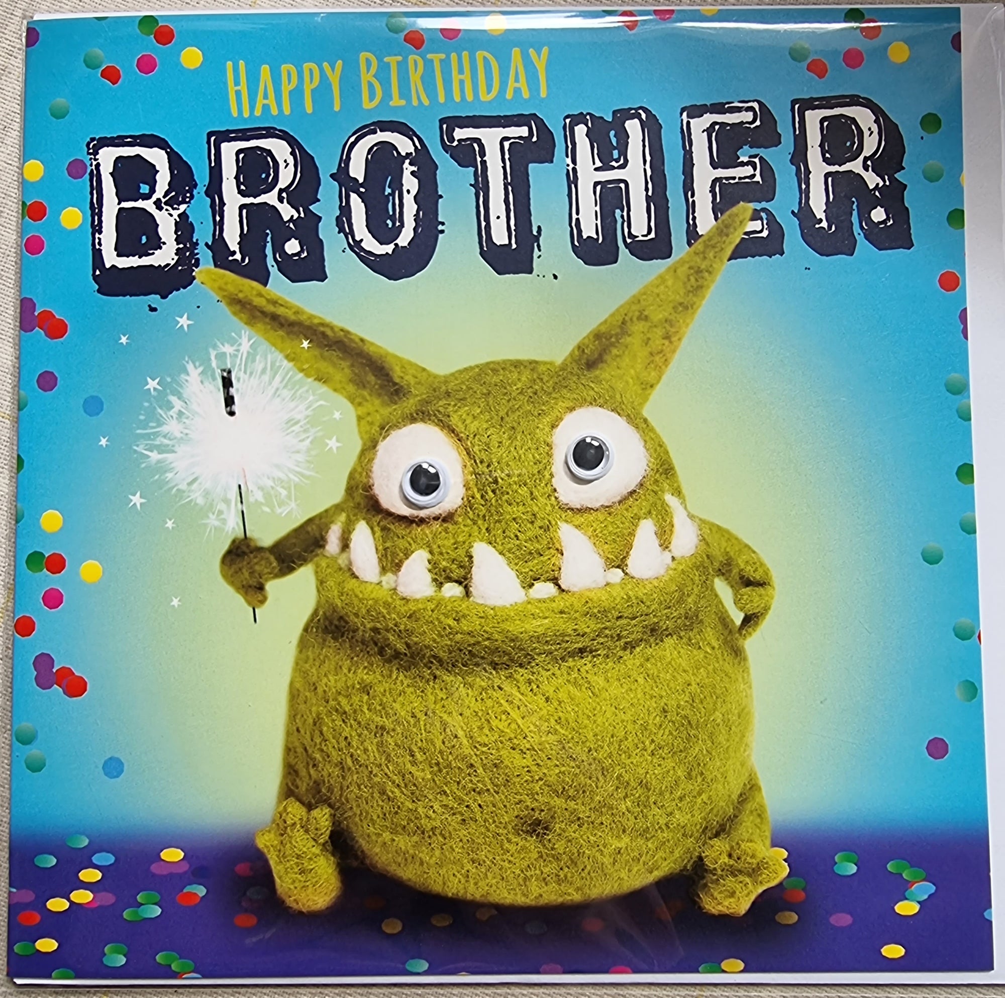Happy Birthday Brother Card