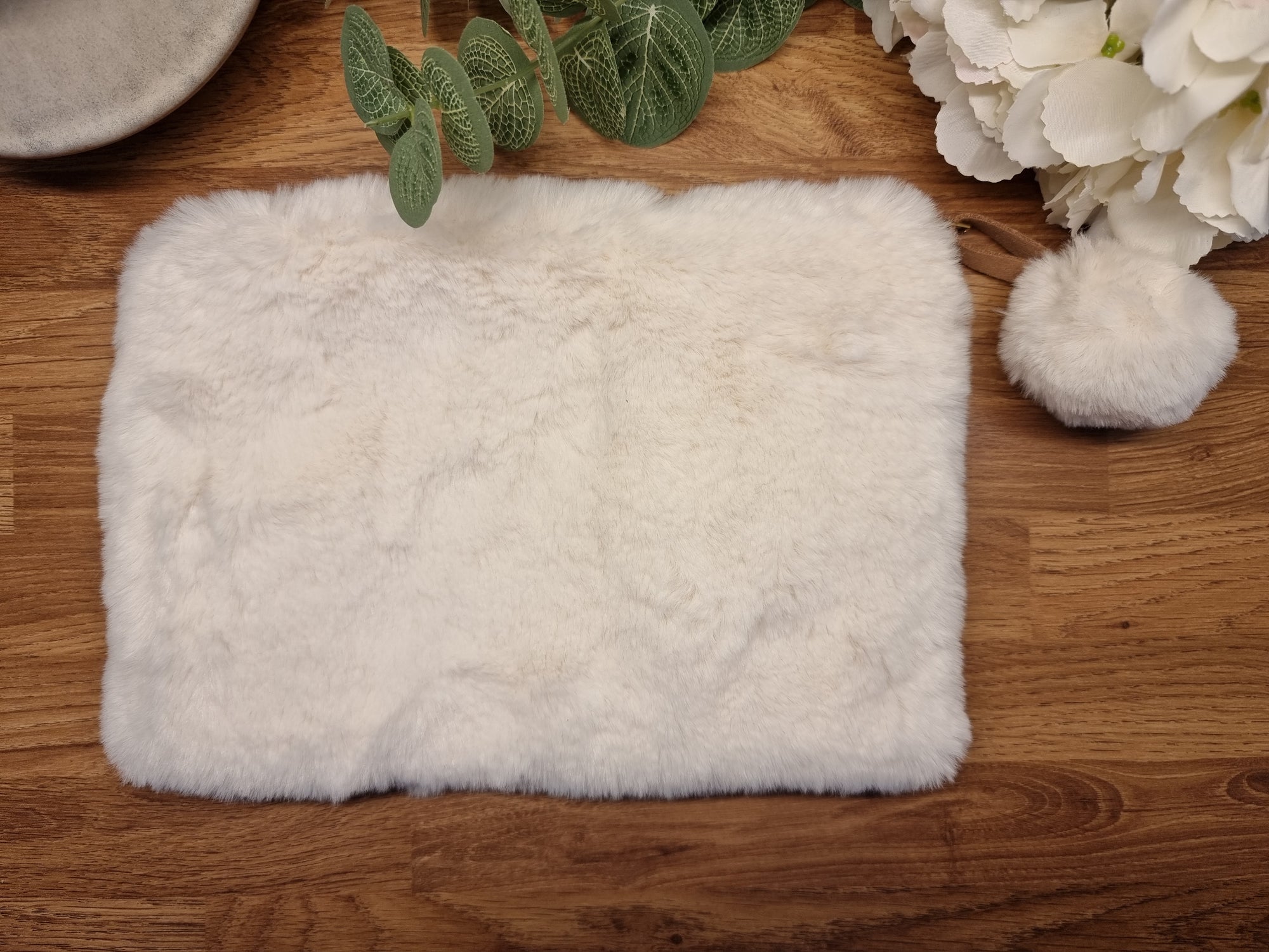 Faux Fur Make Up Bags