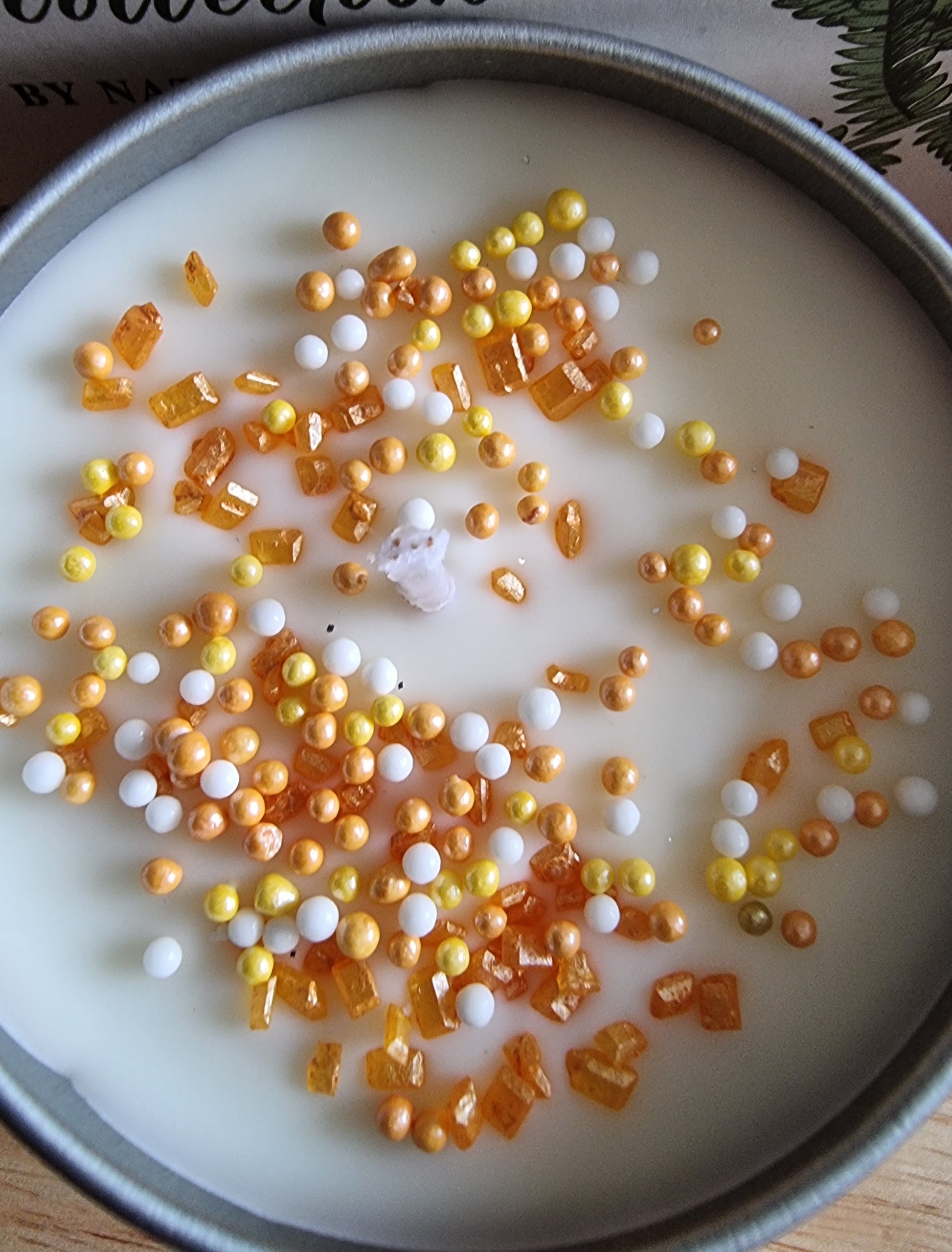 Sparkle Candle Tin - Clementine Mimosa