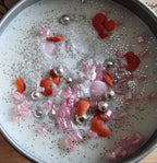 Sparkle Candle Tin - Strawberry & Champagne