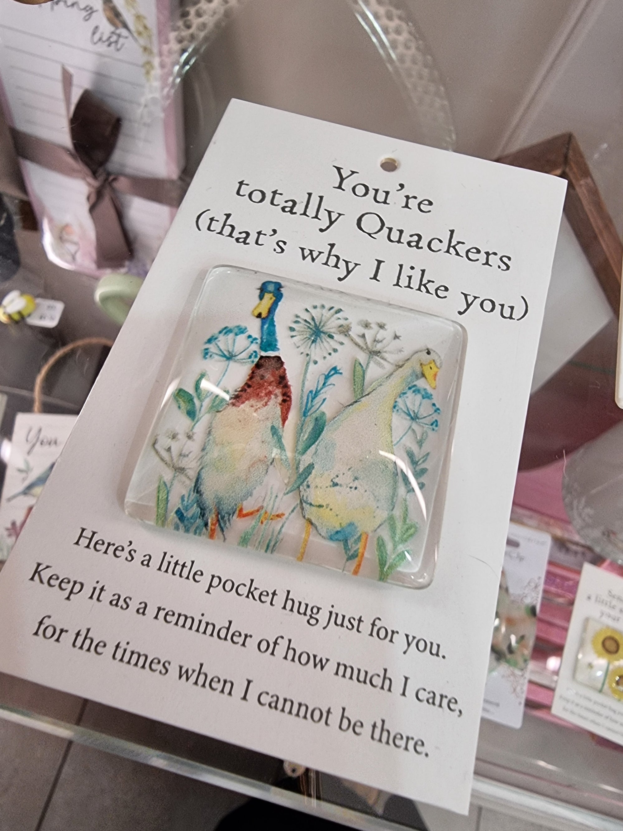 Glass Pocket Hugs
