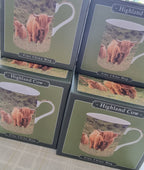 Country Highland Cow & Calf Mug