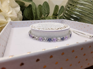 2nd All The Lilacs Silver Plated Friendship Bracelet