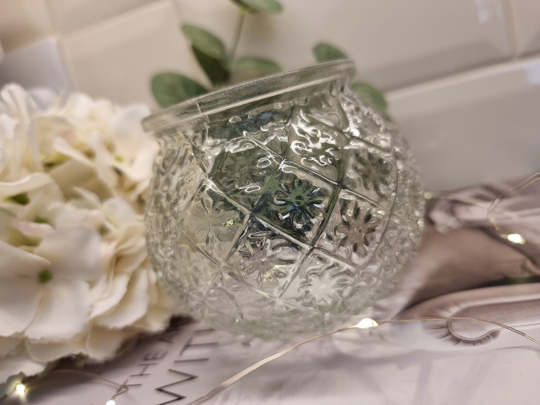 Clear Fishbowl Tealight Holder