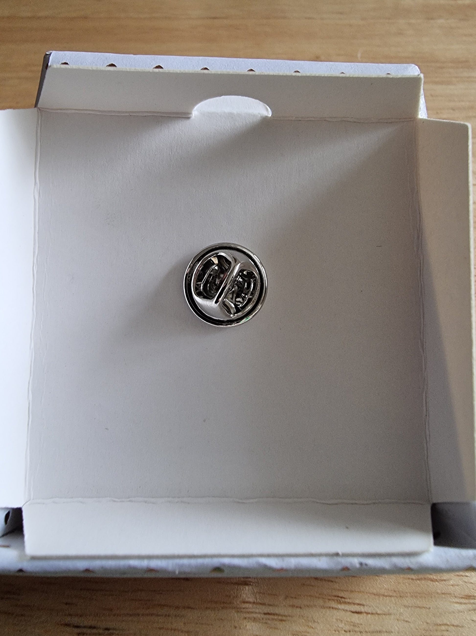 Poppy & Diamante Pin Brooch