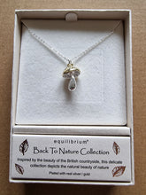 Load image into Gallery viewer, Back To Nature Two Tone Mushroom Necklace
