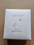 Back To Nature Delicate Leaf Gold Plated Earrings