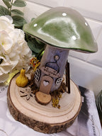 Mushroom Cottage With Gourd & Ladders or Squirrel & Acorn