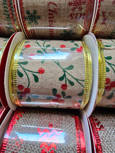 Natural Print Ribbon 2m