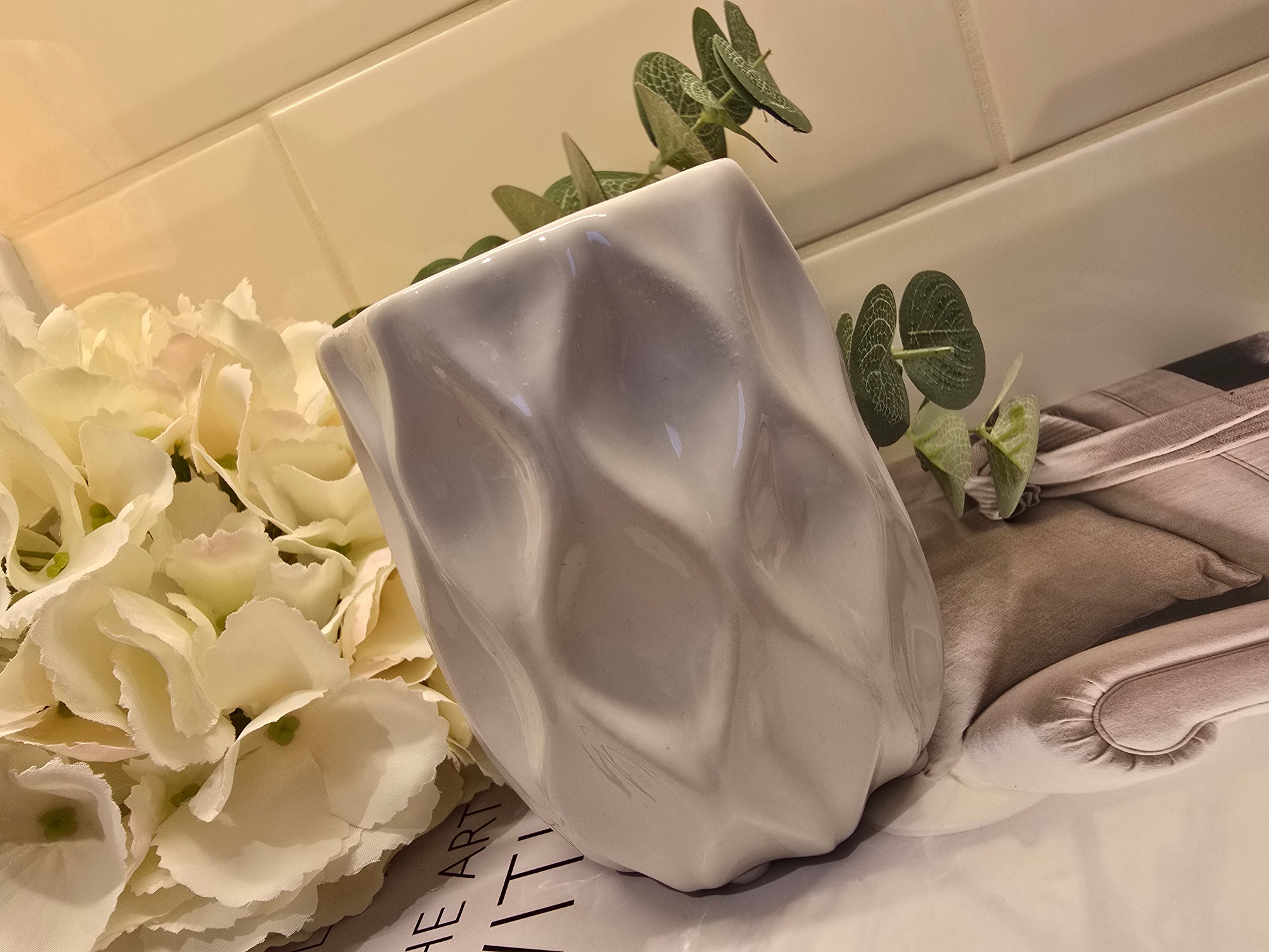 2nd Wave Wax Burner - White