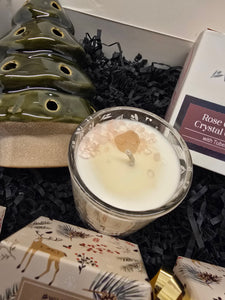 Christmas Hamper - Festive Bath Melt & Crystal Candle