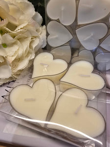 Heart Tea Light Candles