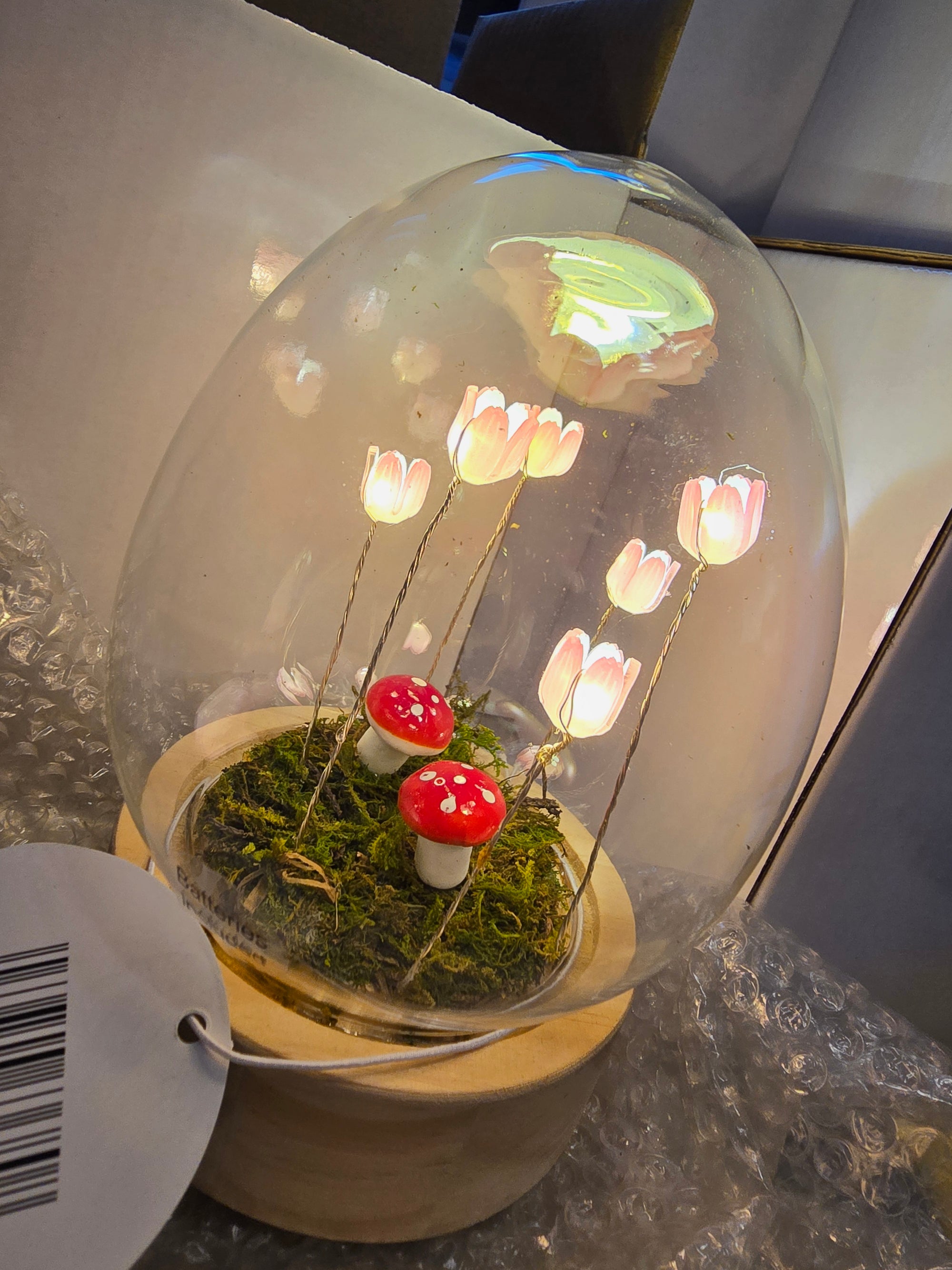 LED Floral Egg