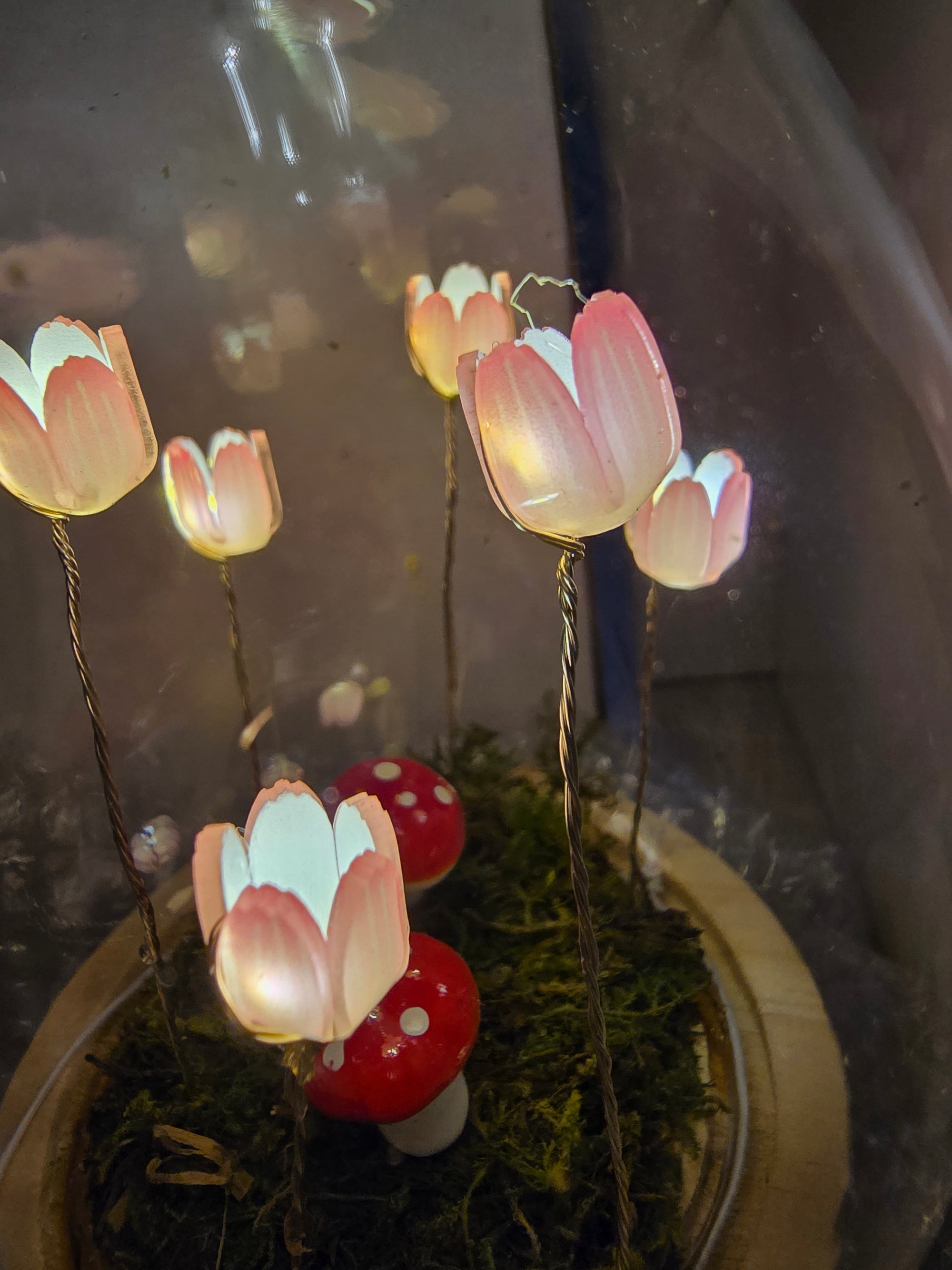LED Floral Egg