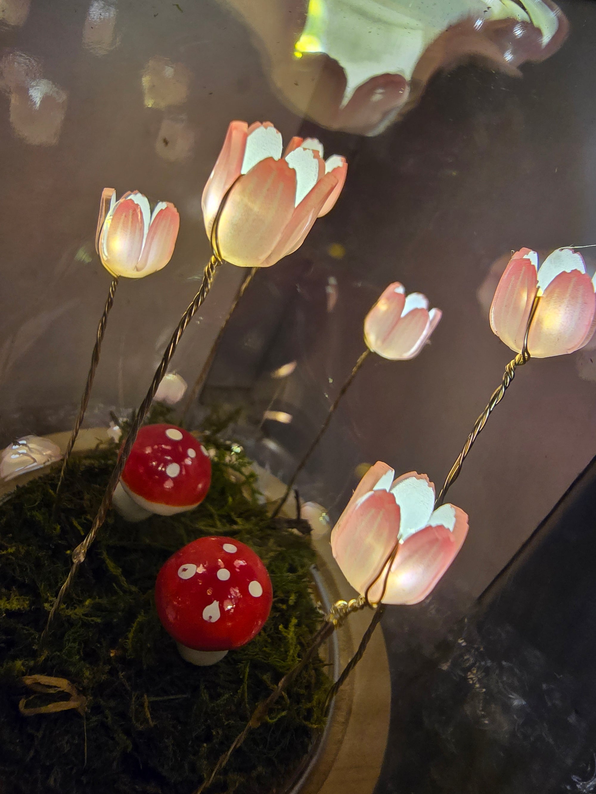 LED Floral Egg