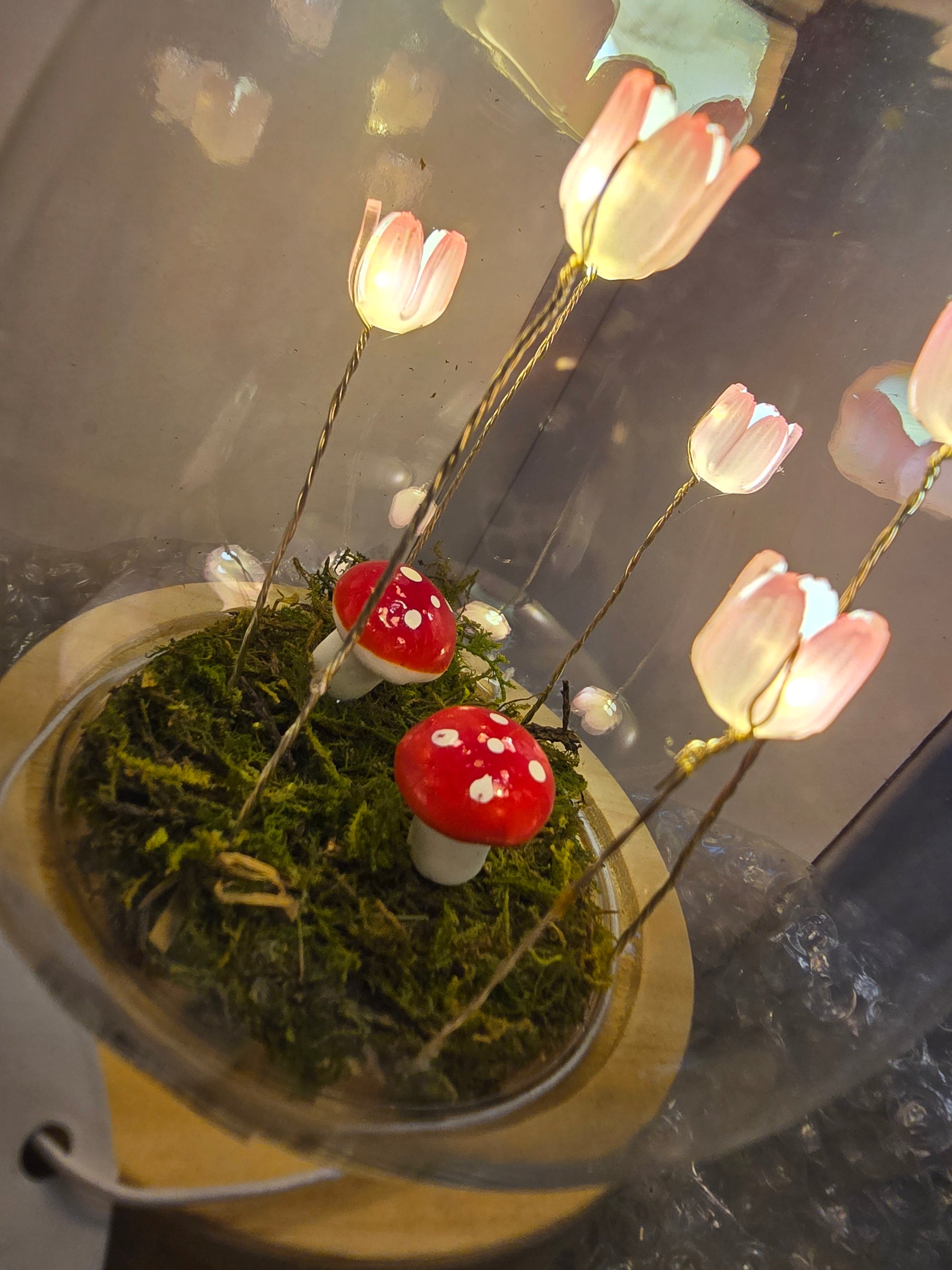 LED Floral Egg