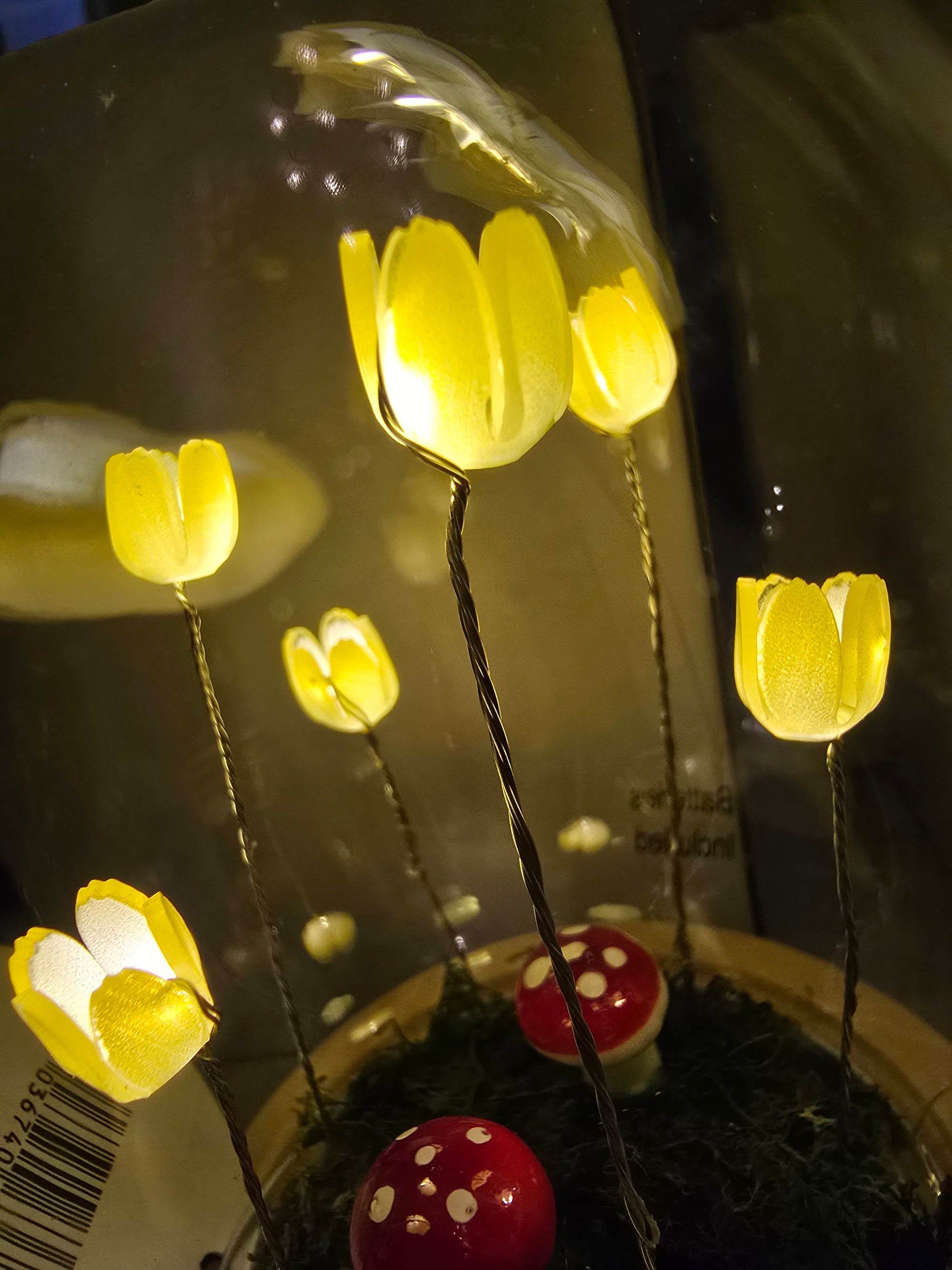LED Floral Egg