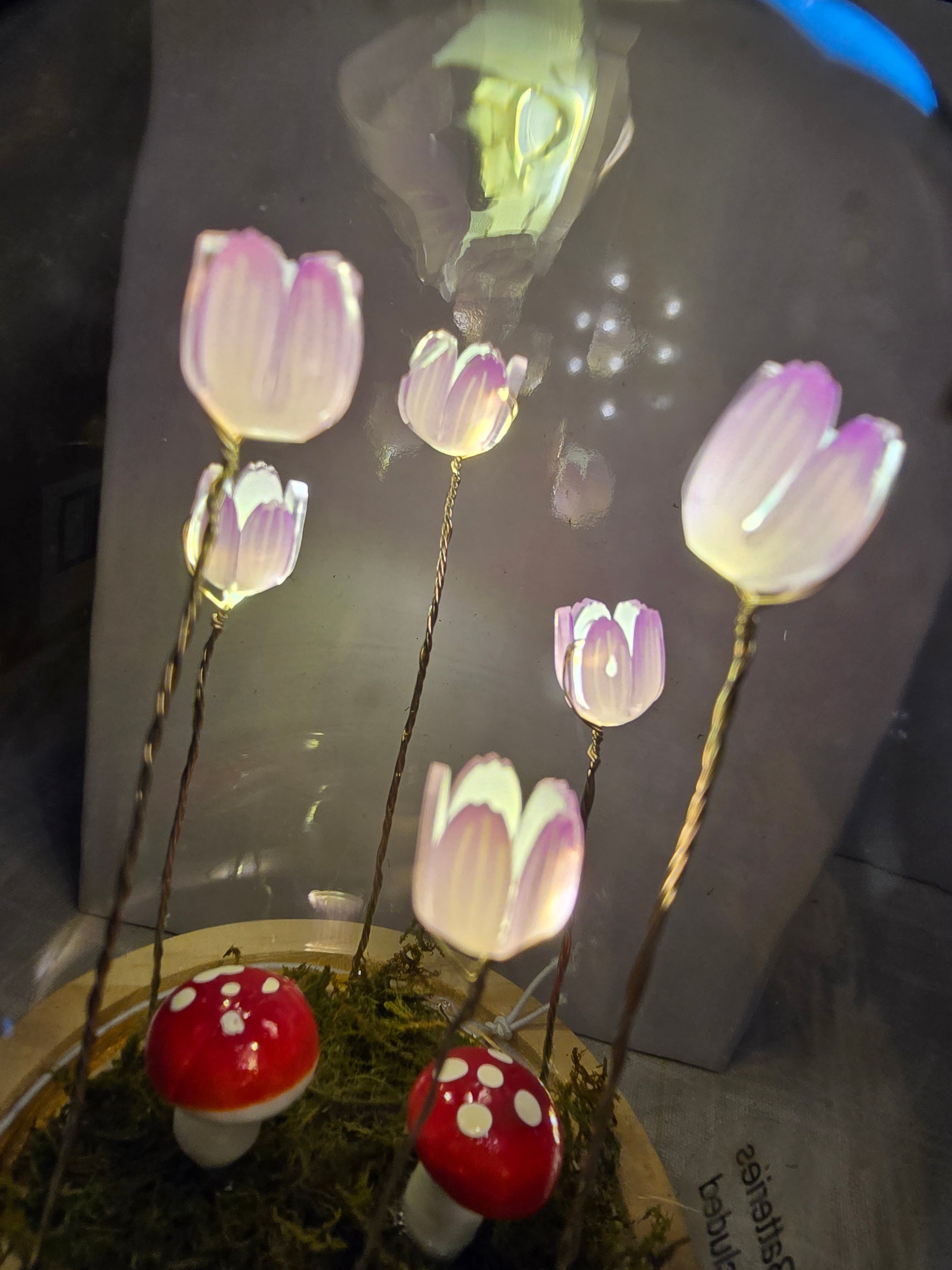 LED Floral Egg