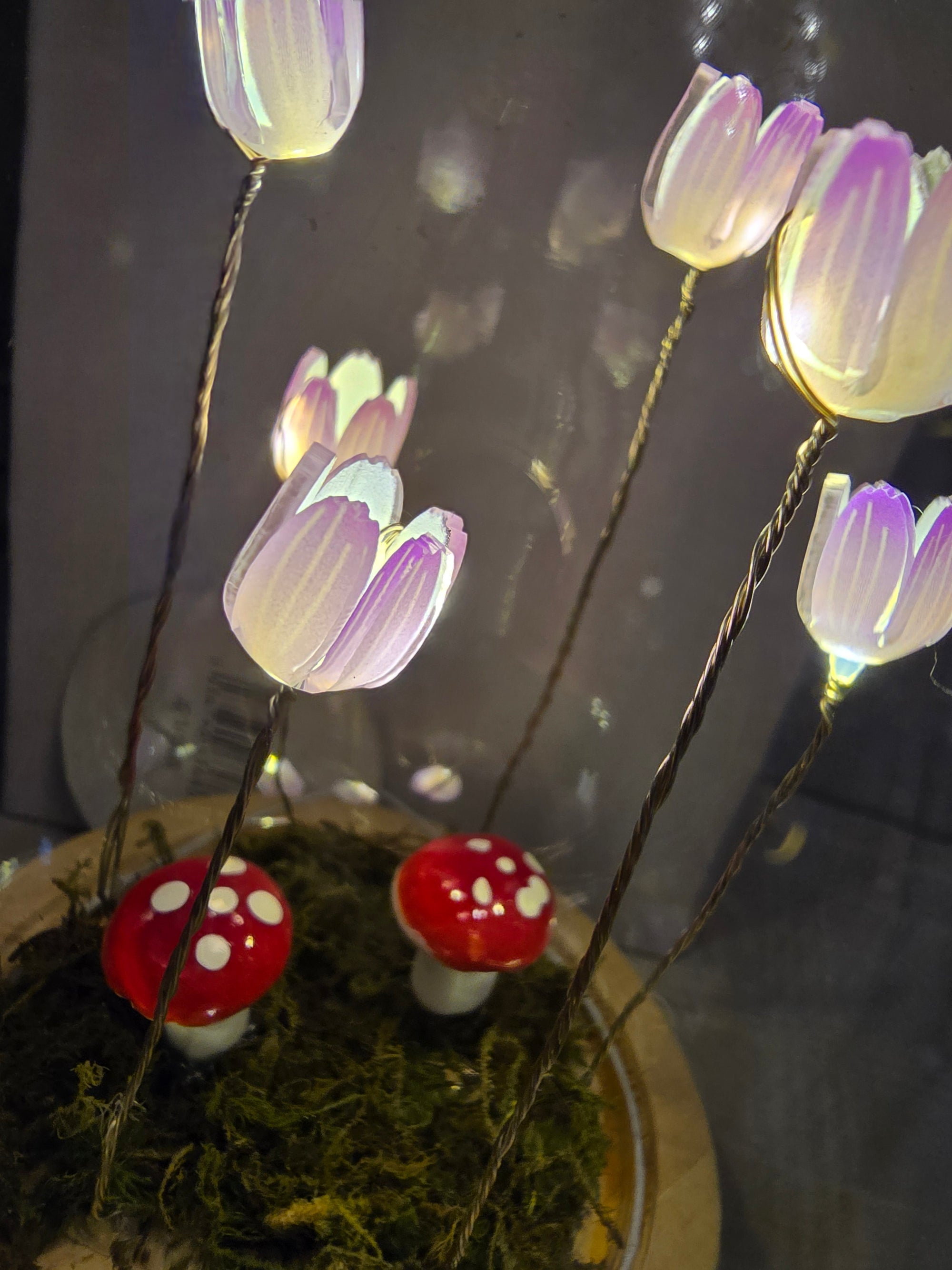 LED Floral Egg