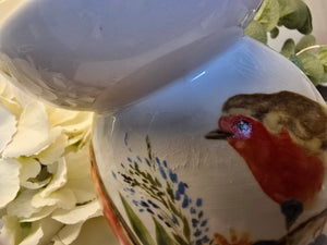 2nd Robin Forget Me Not Ceramic Wax Warmer / Burner