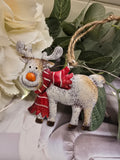 Rudolph Reindeer Tree Decoration