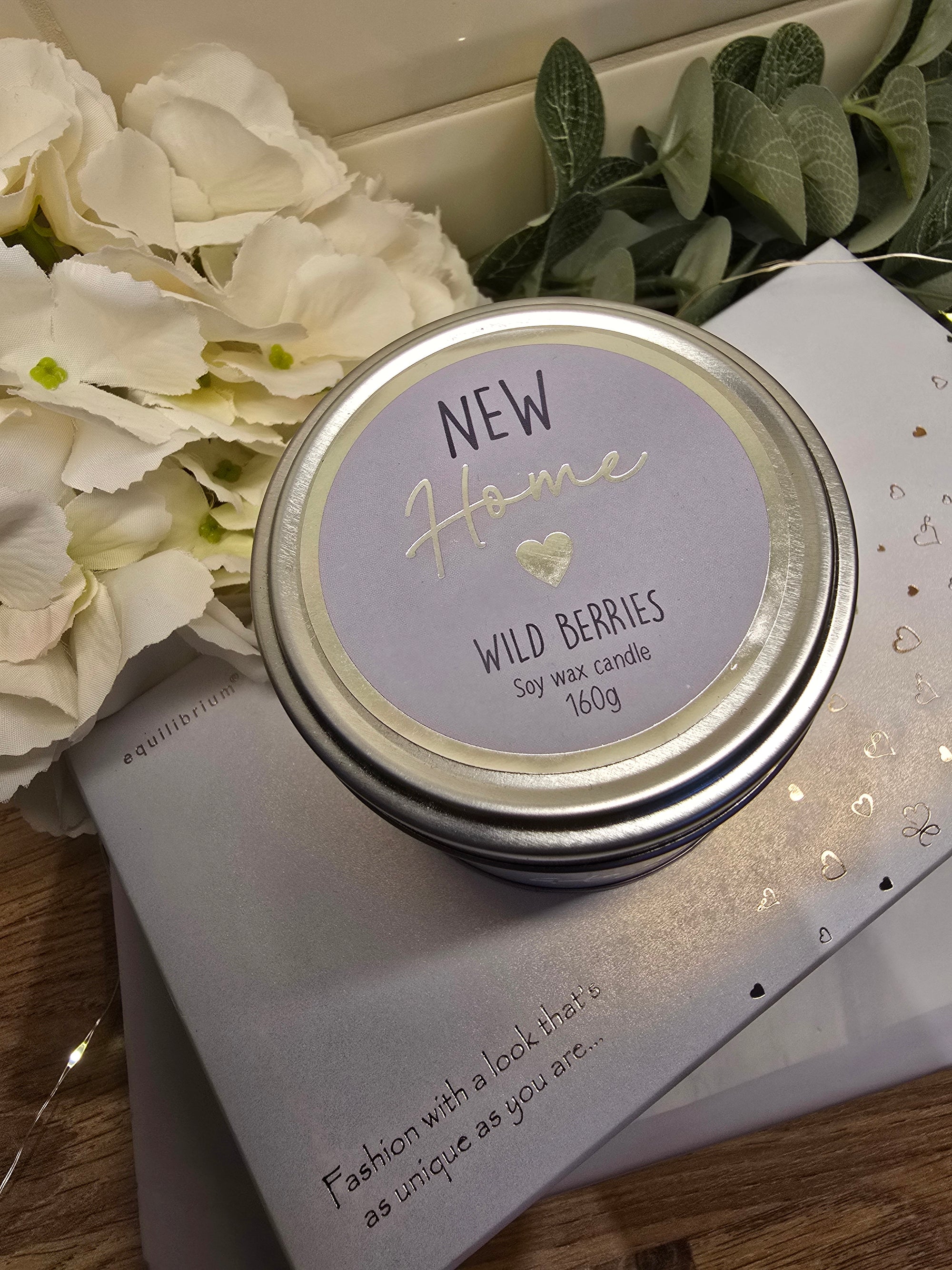 New Home Wild Berries Candle Tin