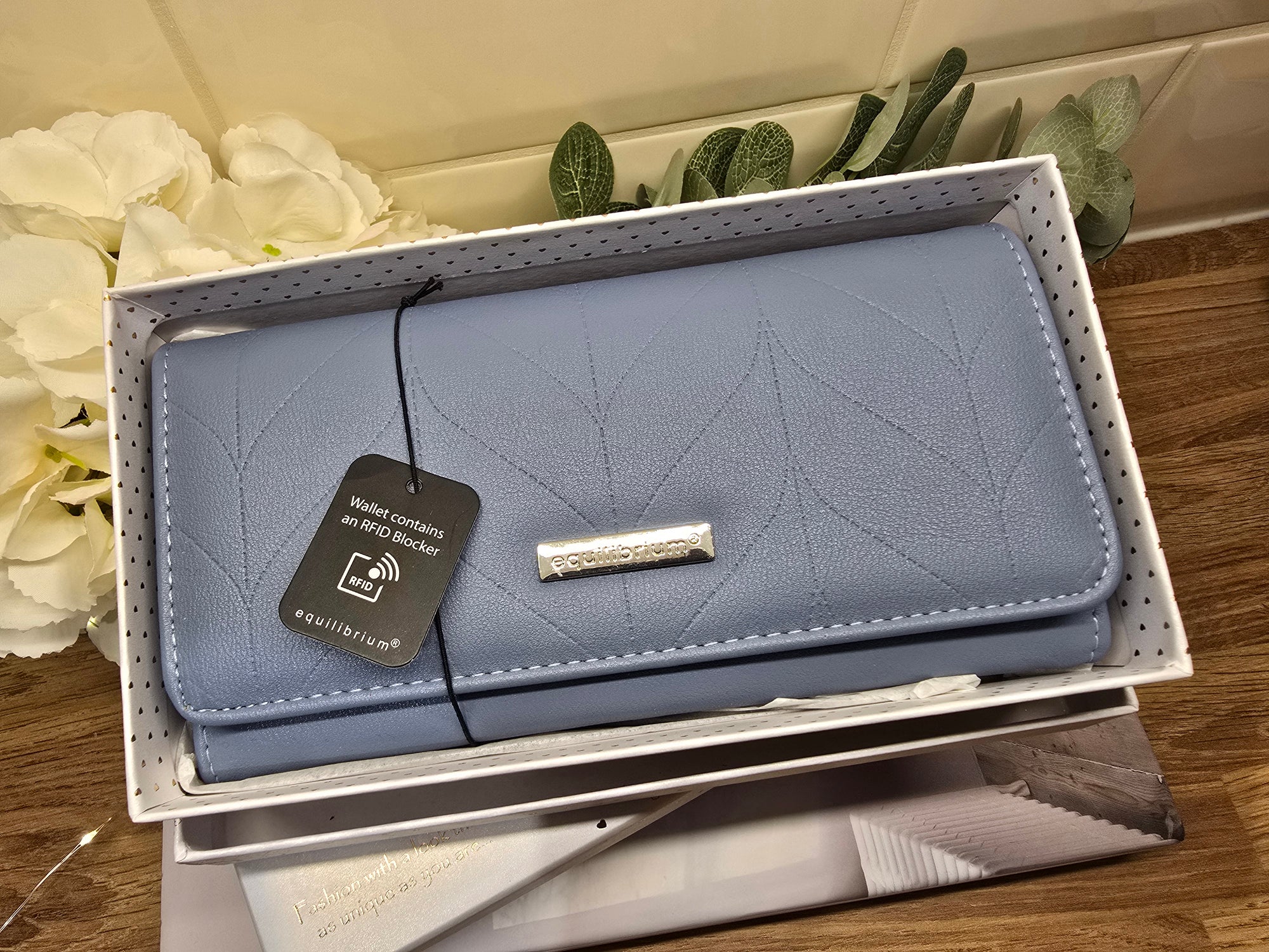 RFID Purse - Large - Blue