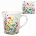 Floral Meadows Mug & Coaster Set