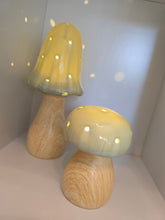 Load image into Gallery viewer, LED Mushroom Lamps ~ Pink &amp; Sage
