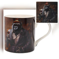Urban Art Mug & Coaster Set Wine Kong-oisseur