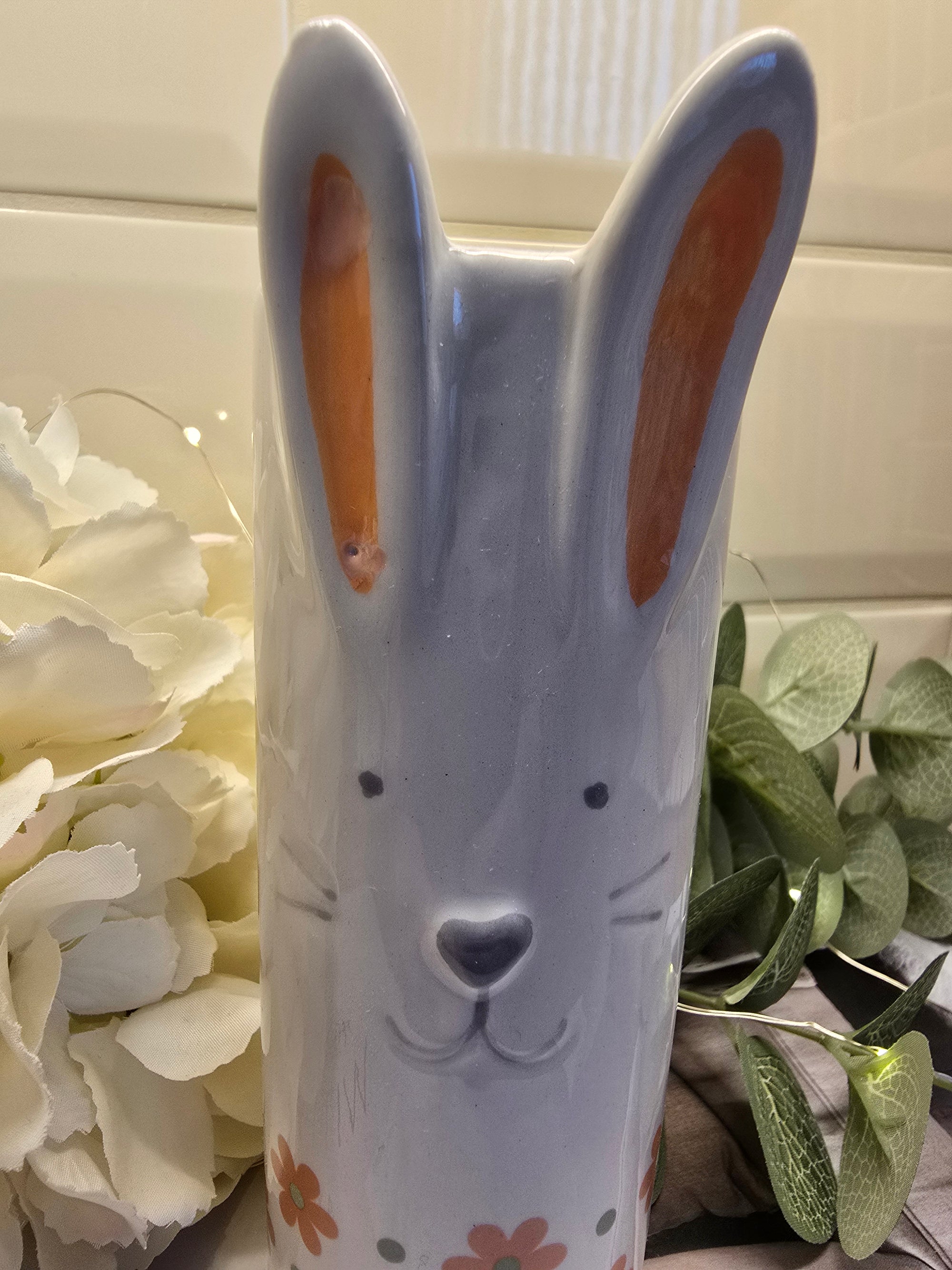 2nd Rabbit Ceramic Flower Vase