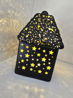 Bright Christmas LED House Black
