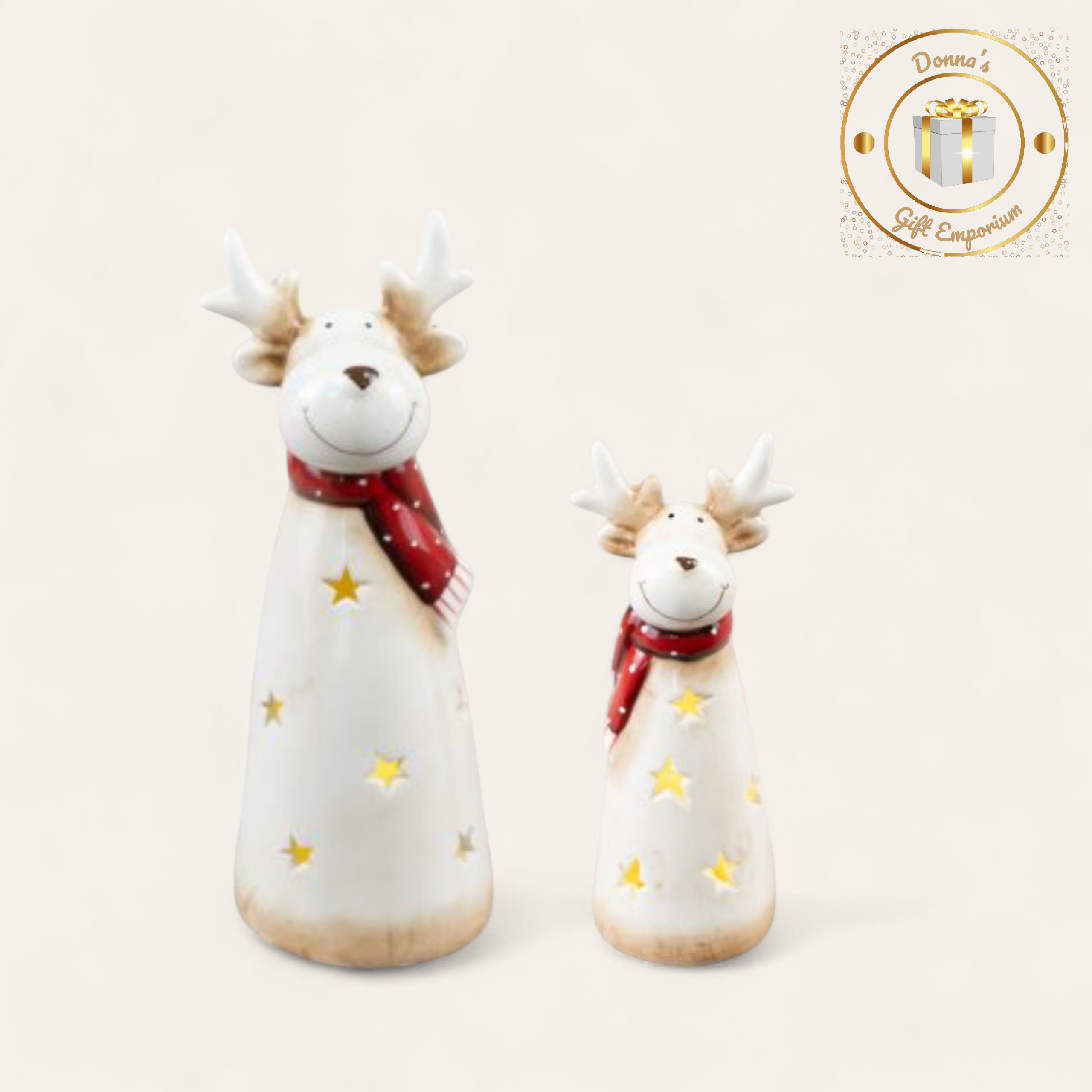 LED Reindeers - Pair