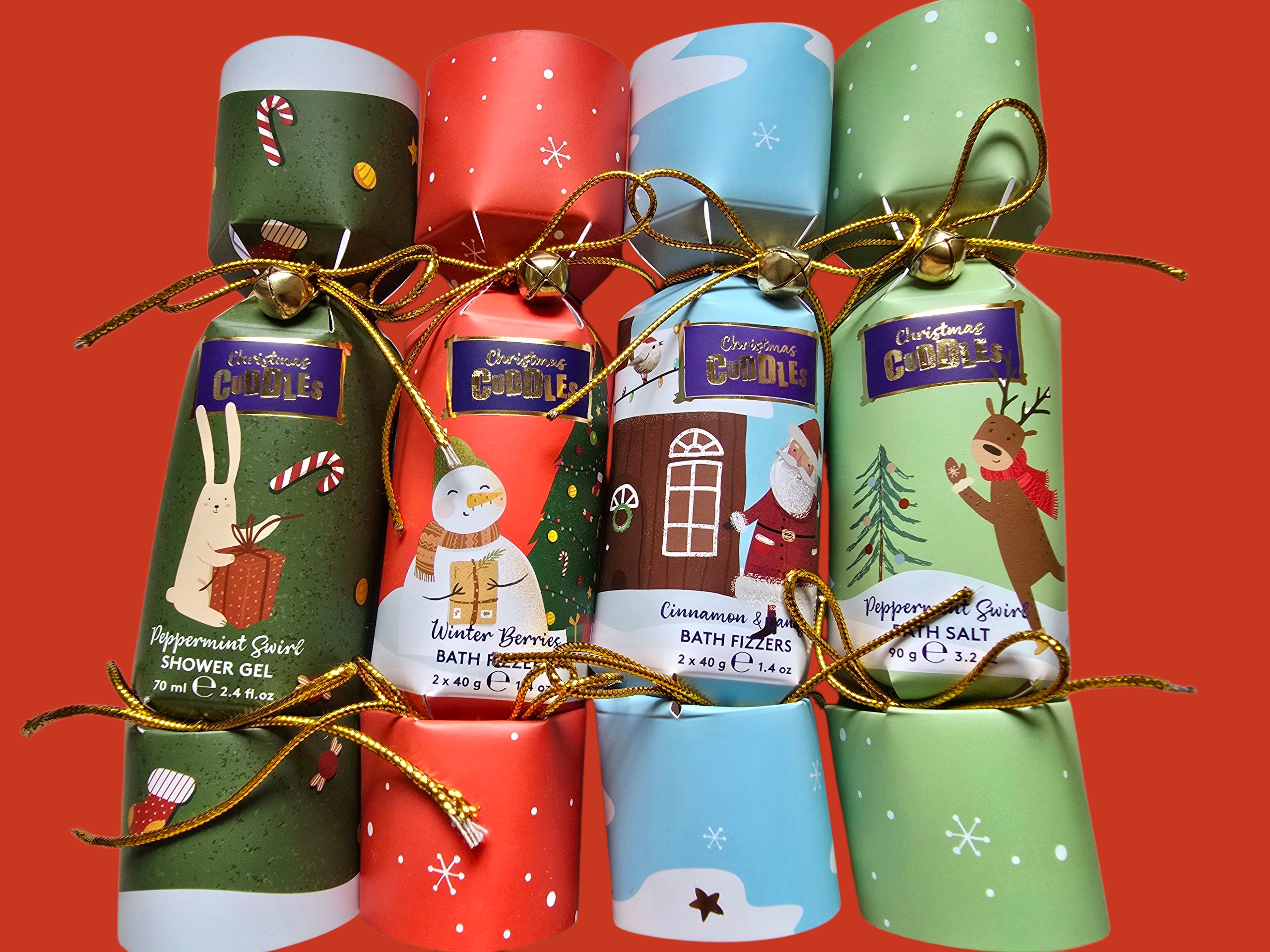 Christmas Crackers - Shower Gel / Bath Fizzers / Bath Salt
