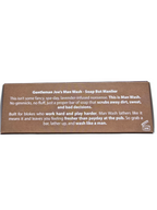 Classic Man Wash Bar - Soap But Manlier - Sandalwood & Masculinity