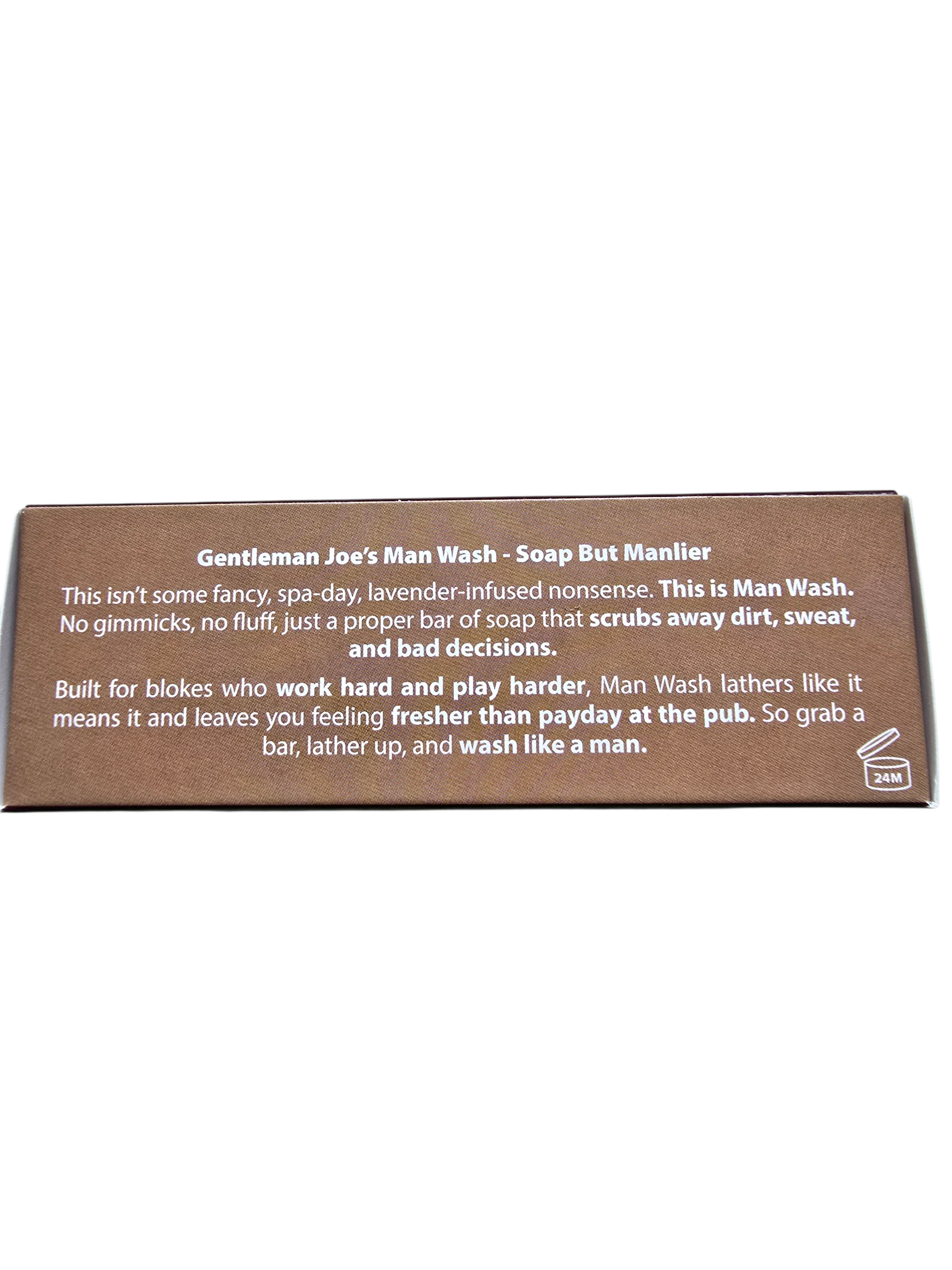 Classic Man Wash Bar - Soap But Manlier - Sandalwood & Masculinity