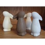 Textured Bunny Rabbit Ornament